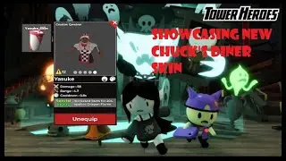Showcasing the new Chuck's Diner Skin! (Tower Heroes)