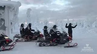 Hotelli Iso-Sy&ouml;te - Snowmobile Safari
