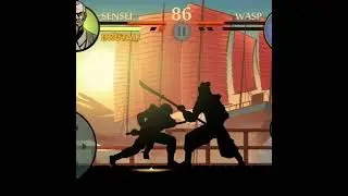 SHADOW VS WASP # #shadowfight2 #shadow # wasp #gamehighlights #edit