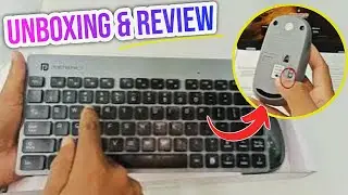 Portronics Key2 Combo Wireless Keyboard and Mouse Set Unboxing & Review | Best Under ₹1000
