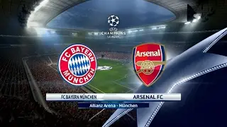 FC Bayern M&uuml;nchen vs Arsenal FC ᴴᴰ 15.02.2017 |  UEFA Champions League 2016/17 | PES 2017