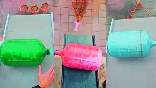Breaking Glass Bottles /Breaking glass bottles Now! /Smash things /Soda bottle experiment