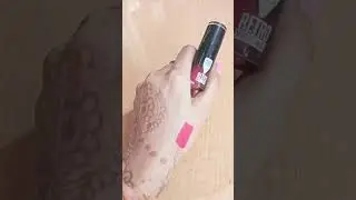 #nykaa Pac Retro Matte Gloss Mini Lipstick 💄💄#shortvideo