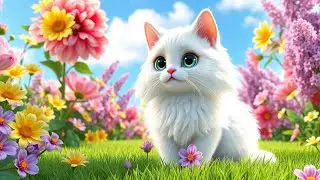 WHISKER WONDERS : KIDS CARTOON SONG IN ENGLISH | FUN FOLK TALES | TODDLERS SONG 😸😺🎊🌈