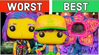 RATING STRANGER THINGS BLACKLIGHT FUNKO POPS