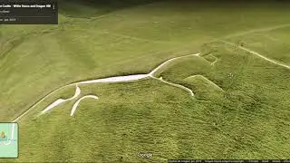 Forza Horizon 4 x Google Maps - Cavalo Branco de Uffington