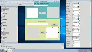 GUI Part (QR Code Image Generator & Reader)