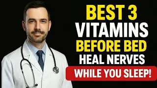 3 Bedtime Vitamins for Stronger Legs After 60 | Senior Health Tips