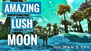 AMAZING Lush Moon Discovered In No Man's Sky | Planet Review | NMS Beyond ExoMech 2.42
