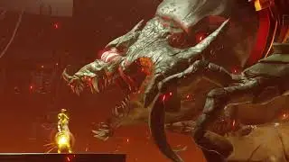 Kraid intro in Metroid Dread