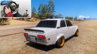 DATSUN 510 1970 - Forza Horizon 5 | Thrustmaster T-GT + Shifter | Gameplay