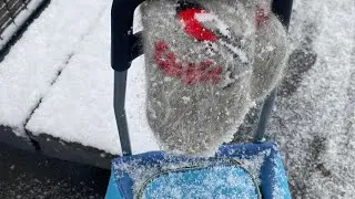 ❄️ Зима пришла в Париж❄️И сразу транспорт заблокирован😲