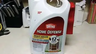 Home defense bug spray does it work? At home depot my product review #homedefensebugspray #killbugs