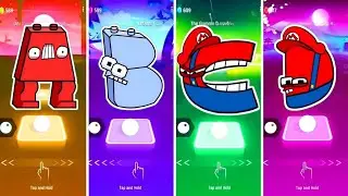 Lego Alphabet Lore - A 🆚 B 🆚 Alphabet Lore Super Mario - C 🆚 D. 🎶 Who Is Best?🎵 Tell We? 😍