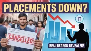 Job Market CRASH 2025? The Truth About Campus Placements in India 🔥 | Real Stats You MUST Know!