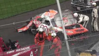 Joey Logano Horrific Crash at Dover from Grandstands! [HD]