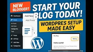 How to Set Up a Blog in WordPress | Create Categories & Menus Easily - Lesson 3 #learnitpedia