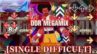【DDR A (2018)】 DDR MEGAMIX [SINGLE DIFFICULT] 譜面確認＋クラップ