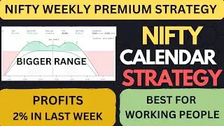 Nifty Weekly Calendar Spread Strategy | Weekly Nifty Strategy | No Adjustment Required