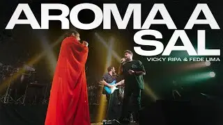 AROMA A SAL - Vicky Ripa ft Fede Lima, en vivo desde La Trastienda Uruguay.