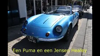 Een Puma en een Jensen Healey