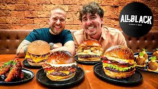 PEDI O CARDAPIO INTEIRO DA MELHOR HAMBURGUERIA DE TOCANTINS I All Black Burger
