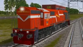 MSTS-OR KGP WDG-3A LOCOMOTIVE HORN TESTING AND LITTLE INSPECTION BEFORE ITS TODAY'S DUTY.
