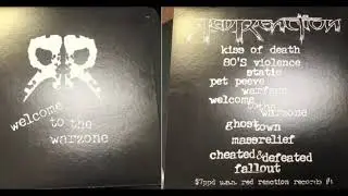 Red Reaction - Welcome to the Warzone (2002) Western Mass Hardcore