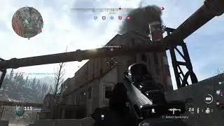 Modern Warfare Open Beta 64 player ground war full round!!