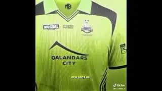 Qalanders official kit for HBL PSL 10#lahoreqalandars #kit#hblpsl10 #cricket #viralvideo