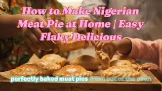How to Make Nigerian Meat Pie at Home | Easy Flaky & Delicious Recipe