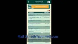 Tally Android App 1 - 15 MIS Reports
