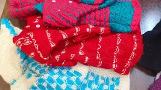 Newly born sets... beautiful handknitted...free gift for baby