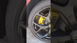 How to Fix a Glossy Black Scratched Rim  | #wheelrepair #curbrashrepair #blackwheels #alfaromeo