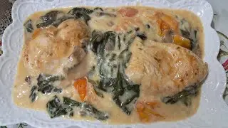 Pechuga de Pollo a la Toscana 
