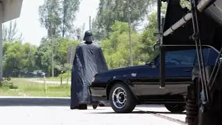 Darth Vader Takes his Buick Grand National for a Little Spin.