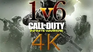 [ 4K ] Call of Duty: Infinite Warfare - 1v6 on Throwback ( VPR Gameplay )