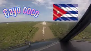 Arrival and Departure Cayo Coco Cuba MUCC 4K