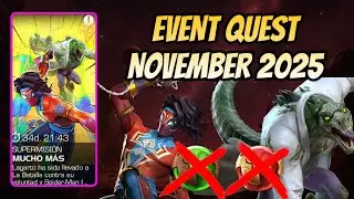 How to EASILY PERFORM the EVENT QUEST NOVEMBER 2025 + BOSS FIGHTS + COUNTERS | VALIANT | MCOC