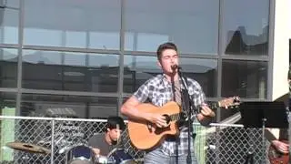 Ballard Street Band singing Wagonwheel Cover at Real Texas Festival
