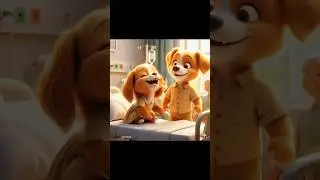 The Dog Who Saved His Sister 🐶❤️ | Emotional Story #ai #anime #puppy #shorts