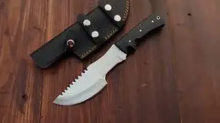 Handmade Hunting Knife, Tracker Knife, Tracker Hunting Knife #huntingknife 