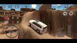 Offroad desert white beast land cruiser 1080p60fps gameplay