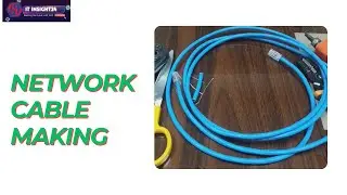 How to Make an RJ45 Network Patch Cable | Step-by-Step Ethernet Cable Tutorial
