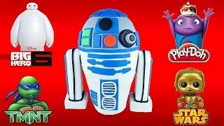 ГИГАНТСКОЕ яйцо-сюрприз Play Doh RD-D2 из &laquo;ЗВЕЗДНЫХ ВОЙН&raquo;