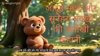जादूई सहद और सुनेहरा मक्खी की अनोखी कहानी| Little Labs #sikh mehnat ka fal mitha hi hota hai #catoon