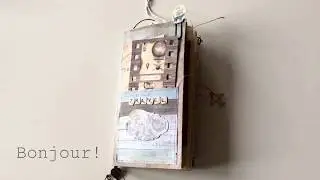 Travel Notebook Junk Journal Travel & Postal Theme swap