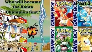 Four Friends Play (Race) in POKEMON Red Blue Yellow Part 7
