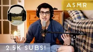 ASMR | 2.5k Subscribers! (Whisper + Soft-Spoken + Tapping)