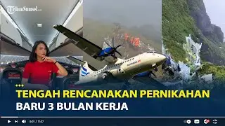 Senyuman Terakhir Florencia Pramugari Pesawat ATR Sempat VC Ibu Sebelum Terbang